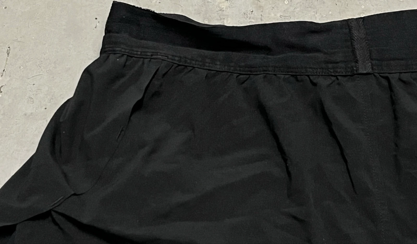 Shorts esportivos pretos de linho – photo 10